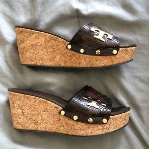 Tory Burch Leather Sandals